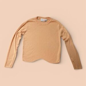 Colorful Planet Peach Sweater